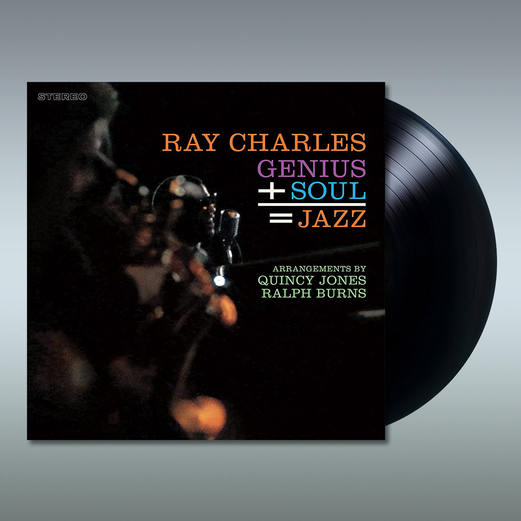 RAY CHARLES - Genius + Soul = Jazz (Jazz Wax Reissue w/ Bonus Track) - LP - 180g Vinyl
