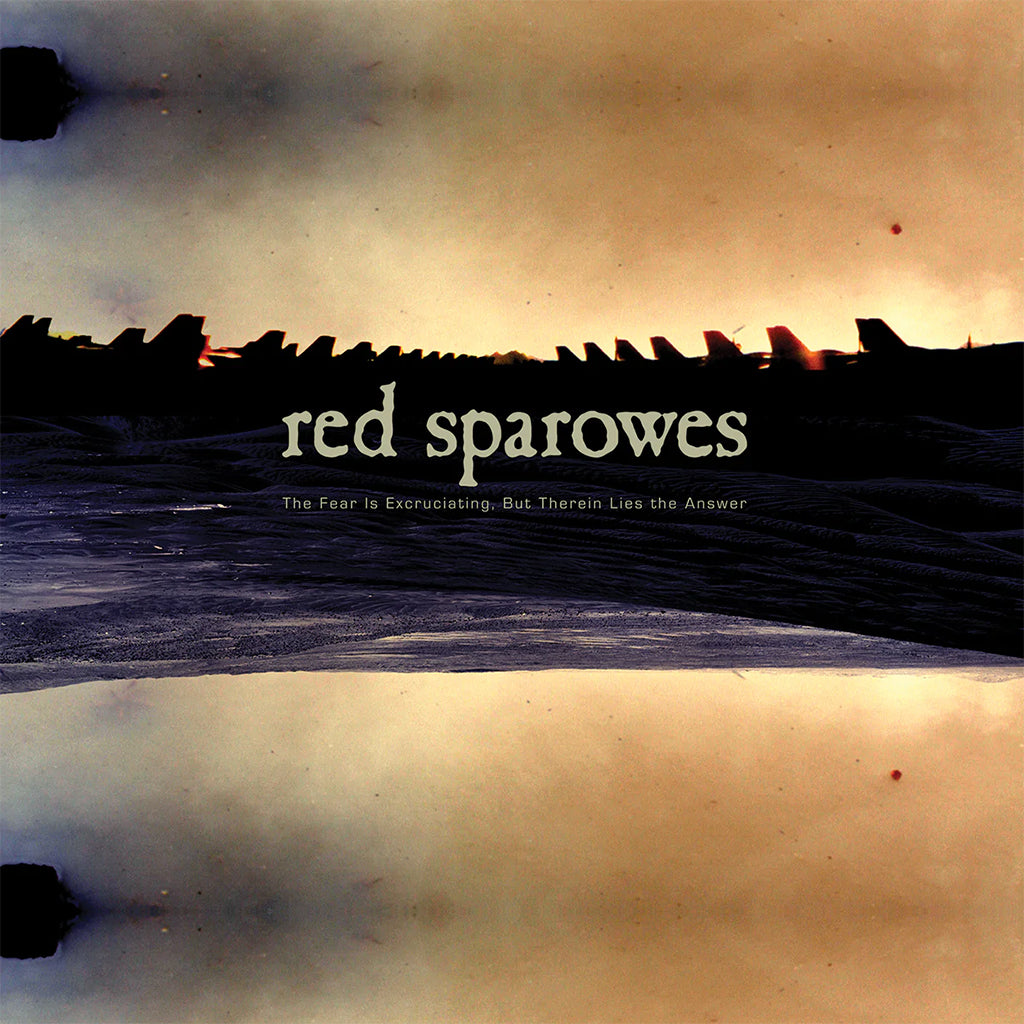 RED SPAROWES - The Fear is Excruciating, But Therein Lies the Answer (10th Anniv. Ed.) - LP - Clear w/ Beer Splatter Vinyl