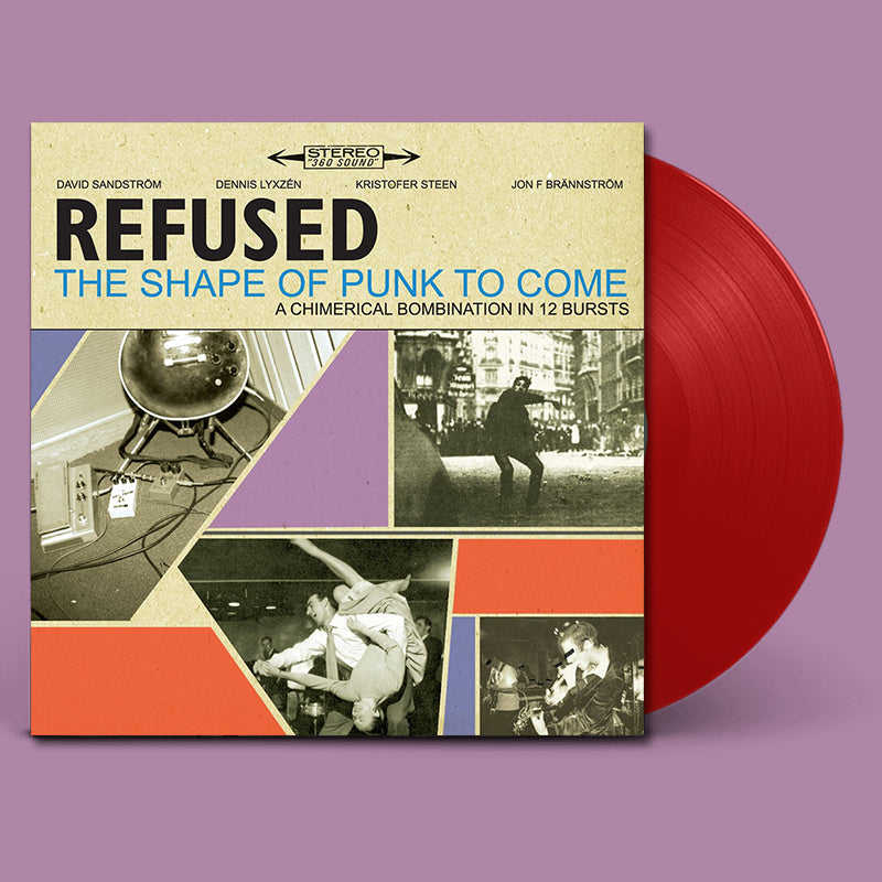 REFUSED - The Shape Of Punk To Come - LP - Red Vinyl