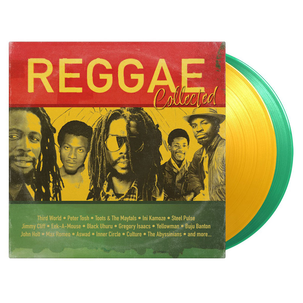 VARIOUS - Reggae Collected - 2LP - 180g Yellow / Green Vinyl
