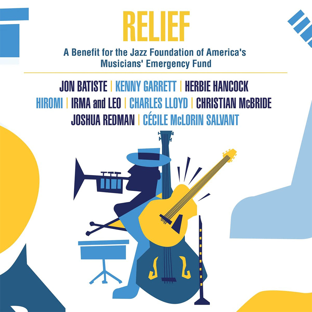 VARIOUS - Relief : A Benefit for the Jazz Foundation of America's Musicians Emergency Fund - 2LP - 180g Vinyl