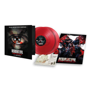 MARK KORVEN - Resident Evil: Welcome To Racoon City OST - 2LP + XL Poster - Gatefold 180g Translucent Red Vinyl