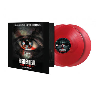 MARK KORVEN - Resident Evil: Welcome To Racoon City OST - 2LP + XL Poster - Gatefold 180g Translucent Red Vinyl