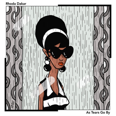RHODA DAKAR - As Tears Go By - 7" - Grey Marble Vinyl