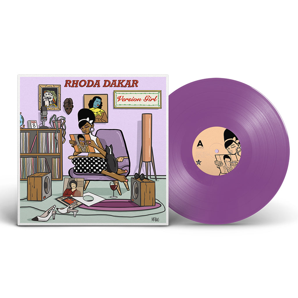 RHODA DAKAR - Version Girl - LP - Neon Violet Vinyl