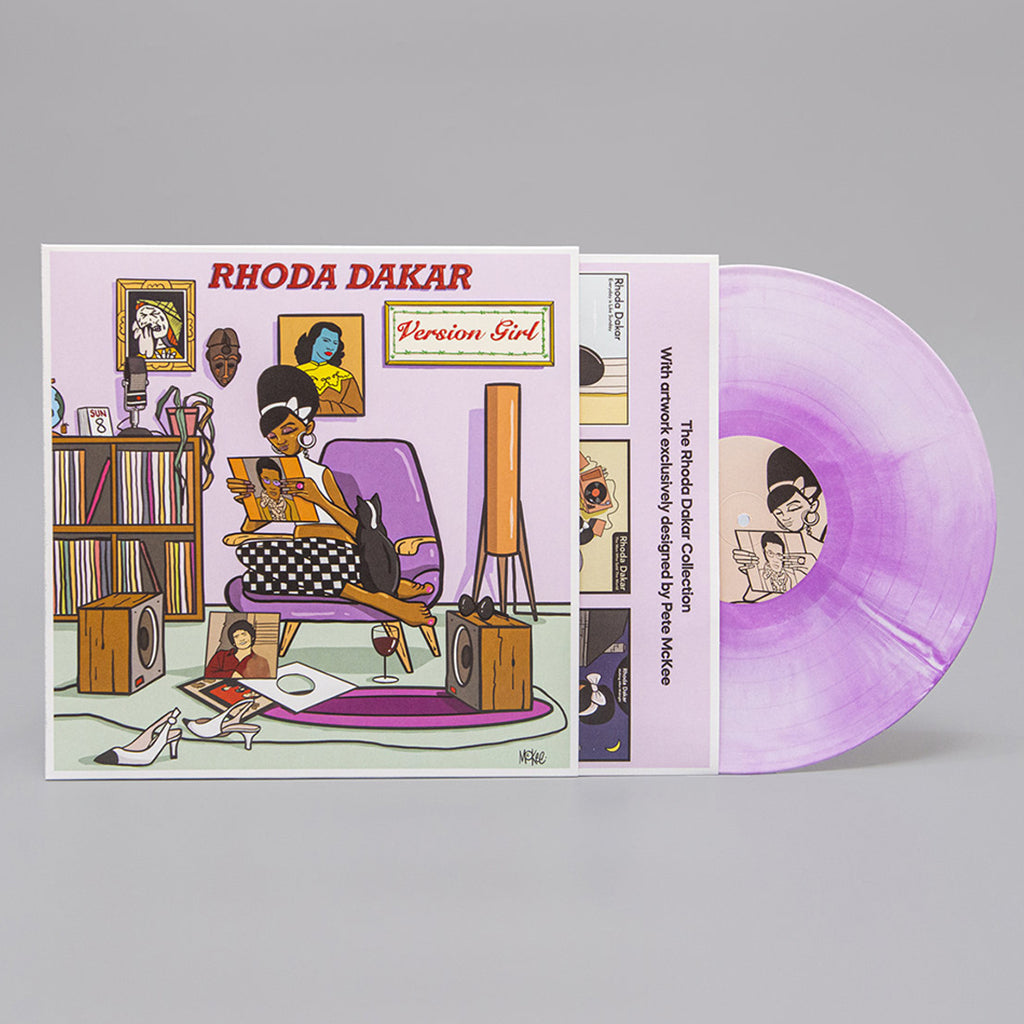 RHODA DAKAR - Version Girl - LP - Purple Galaxy Effect Vinyl