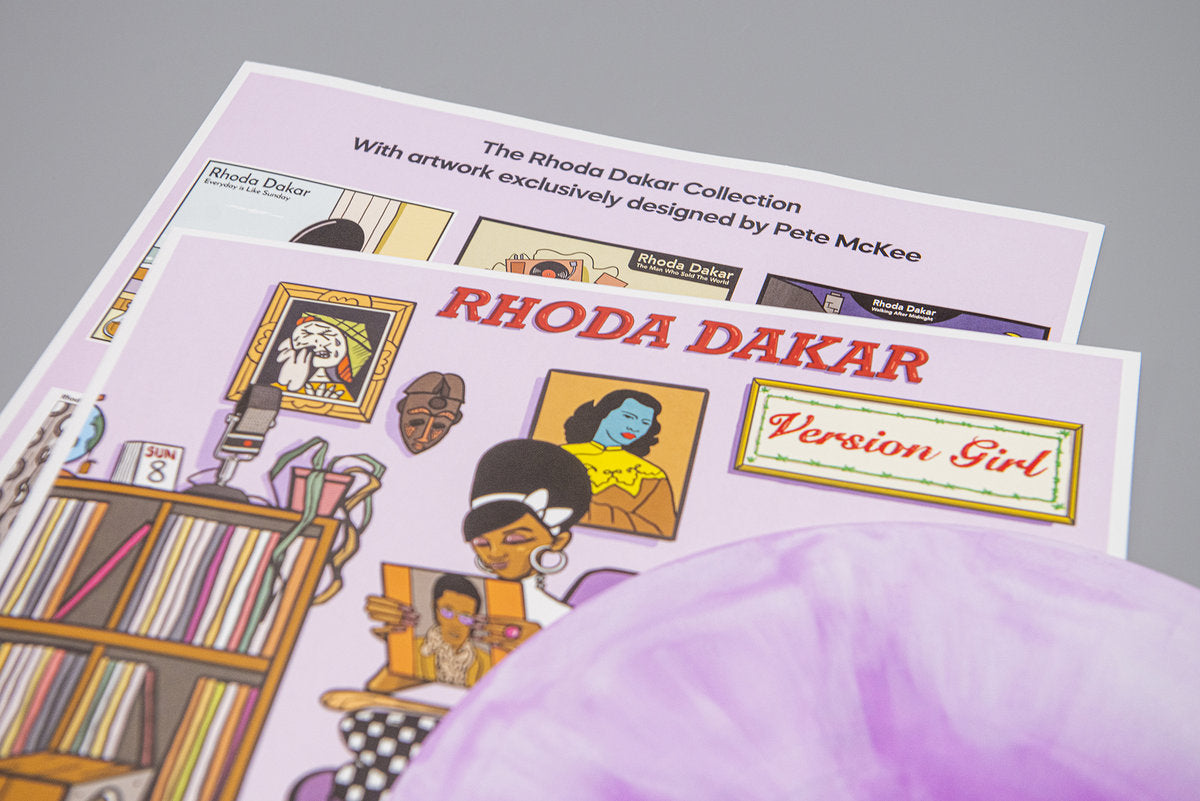 RHODA DAKAR - Version Girl - LP - Purple Galaxy Effect Vinyl