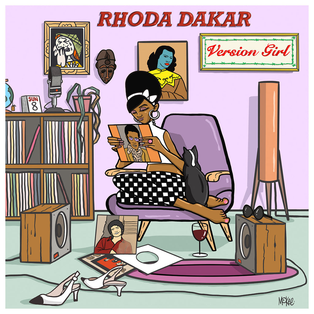 RHODA DAKAR - Version Girl - LP - Neon Violet Vinyl