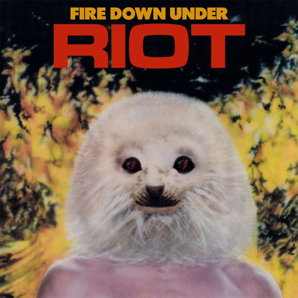RIOT - Fire Down Under (2023 Reissue) - LP - 180g Translucent Red Vinyl