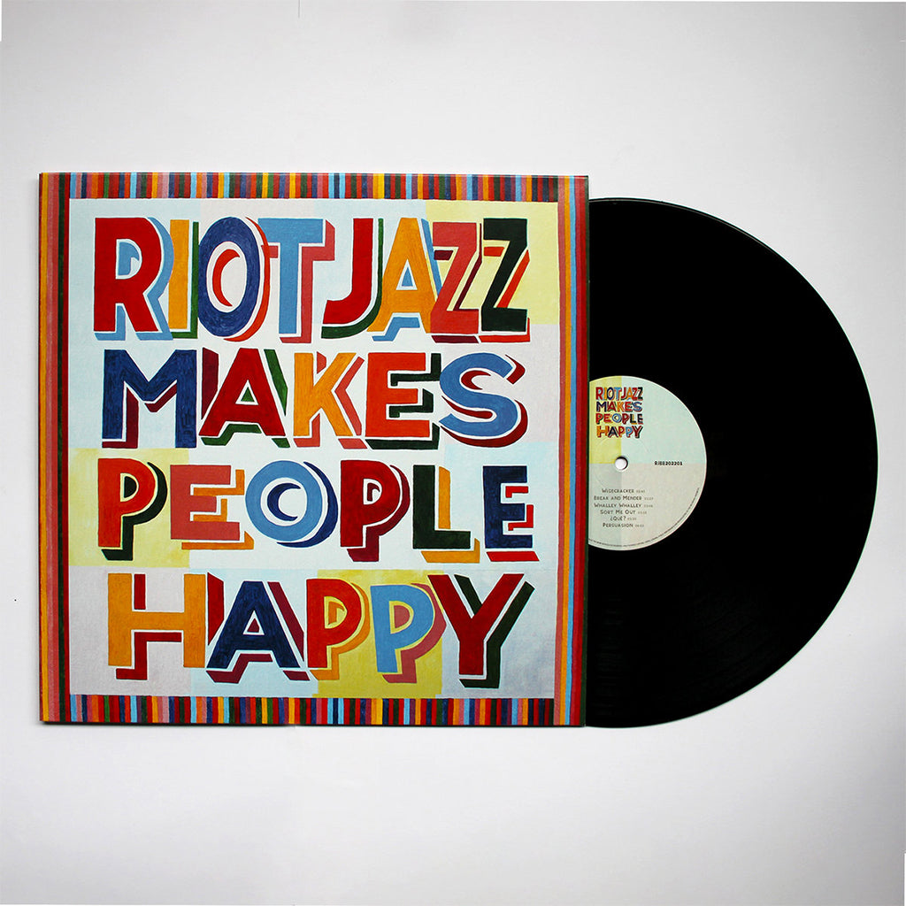 RIOT JAZZ BRASS BAND - Riot Jazz Makes People Happy - LP - Vinyl [APR 14]