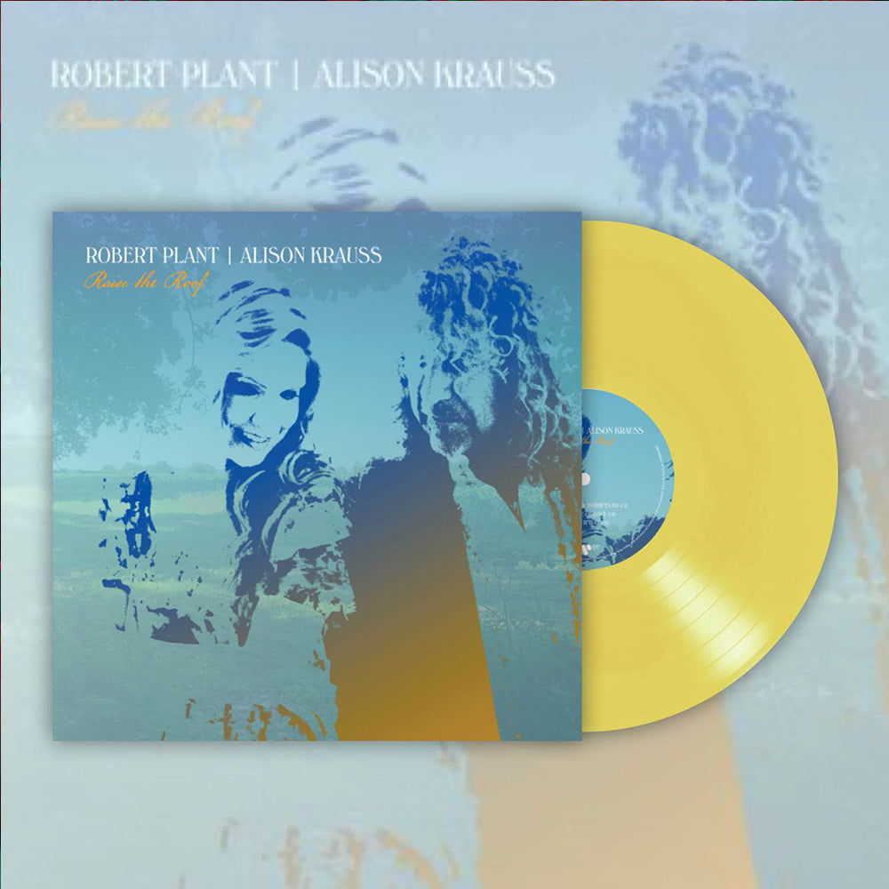 ROBERT PLANT AND ALISON KRAUSS - Raise The Roof - 2LP - 180g Clear Yellow Vinyl