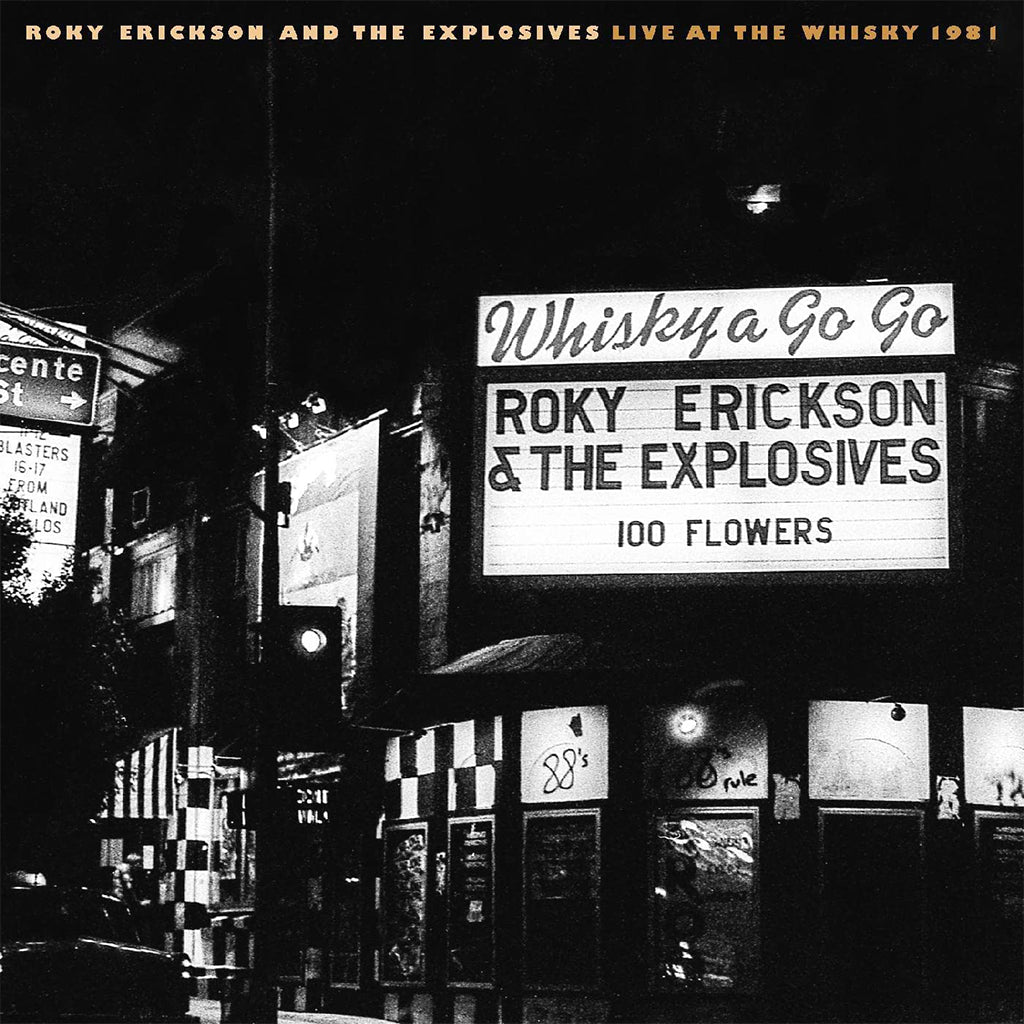 ROKY ERICKSON AND THE EXPLOSIVES - Live At The Whisky 1981 - LP - Red Vinyl
