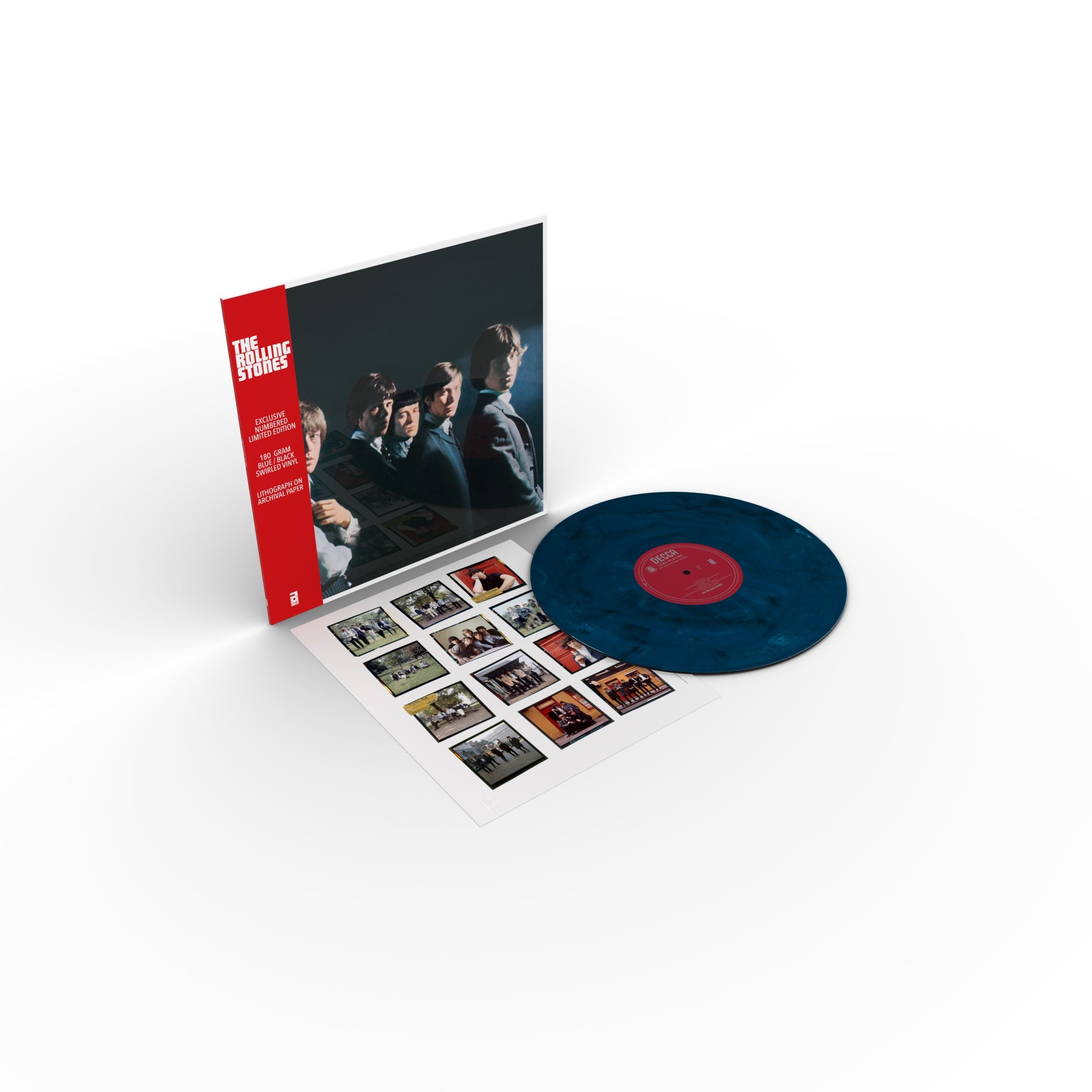 THE ROLLING STONES - Rolling Stones - 1 LP - 180g Blue and Black Swirl Vinyl  [RSD 2024]