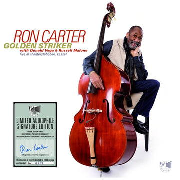 RON CARTER - Golden Striker (SIGNED Deluxe Edition)  - 2LP - 180g Virgin Vinyl [RSD2021-JUL 17]