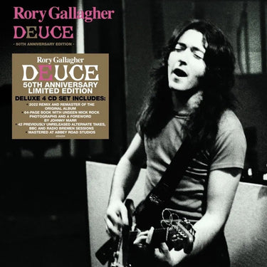 RORY GALLAGHER - Deuce - 50th Anniversary Deluxe Ed. - 4CD + Hardback Book Box Set