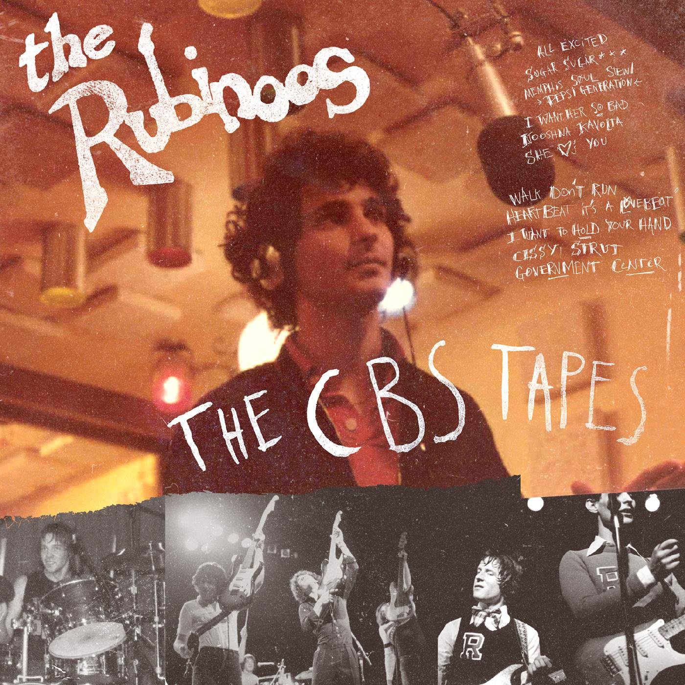 THE RUBINOOS - The CBS Tapes - LP - Red & Black Splatter Vinyl