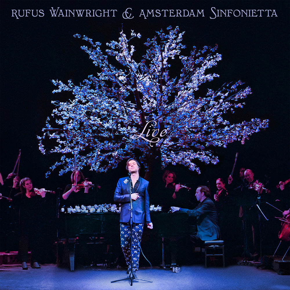 RUFUS WAINWRIGHT & THE AMSTERDAM SINFONIETTA - Rufus Wainwright & The Amsterdam Sinfonietta Live - LP - 180g Vinyl