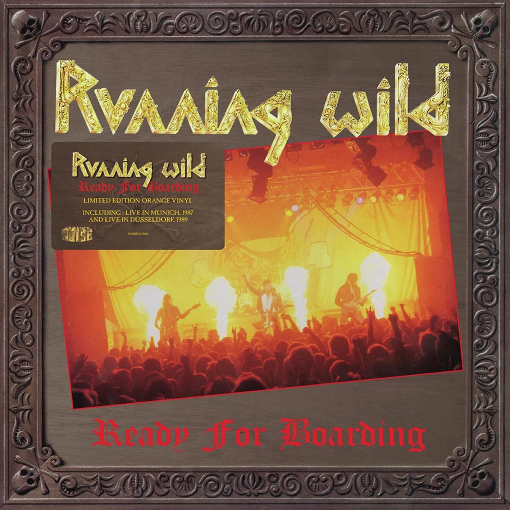 RUNNING WILD - Ready For Boarding - 2LP - Orange Vinyl