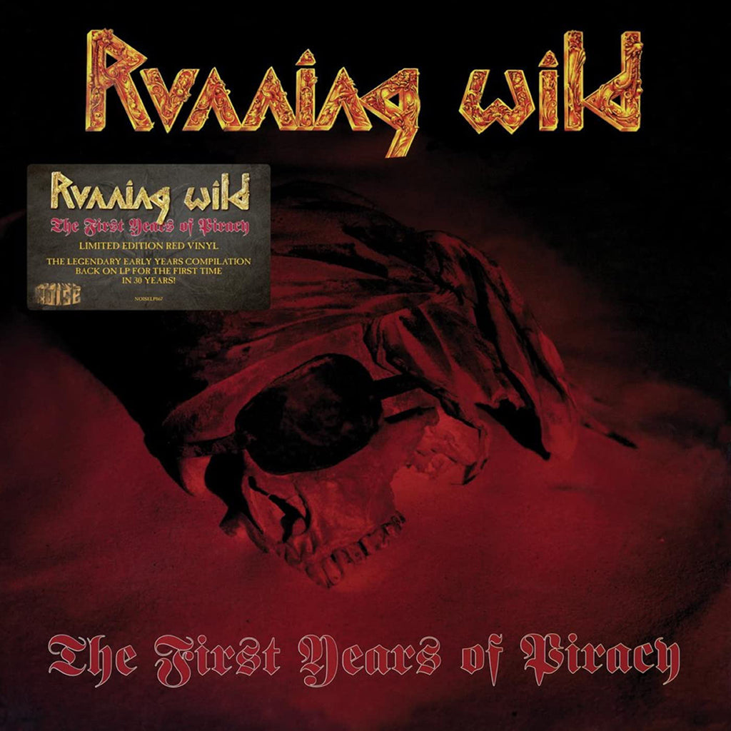 RUNNING WILD - The First Years Of Piracy - LP - Red Vinyl