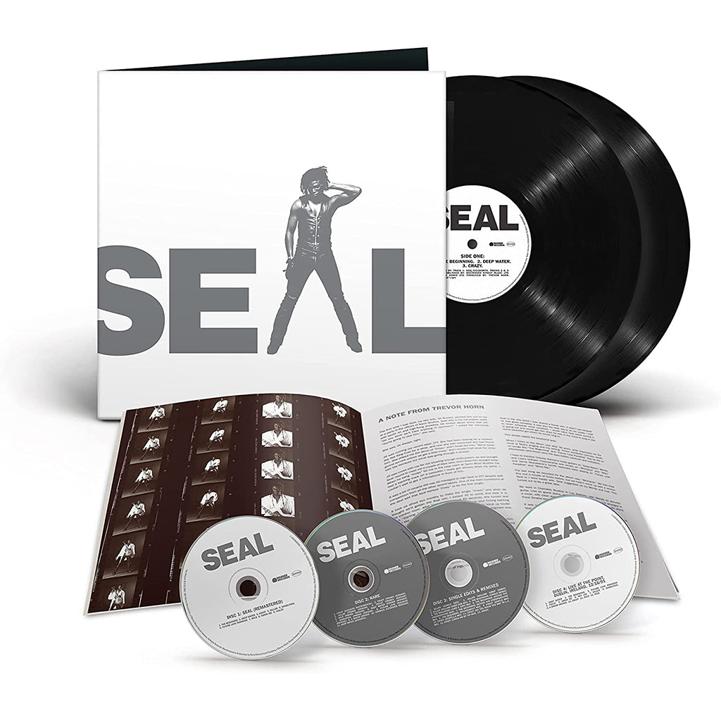 SEAL - Seal (Remastered) - Deluxe Edition - 4CD/2LP - Hardcover Book Set