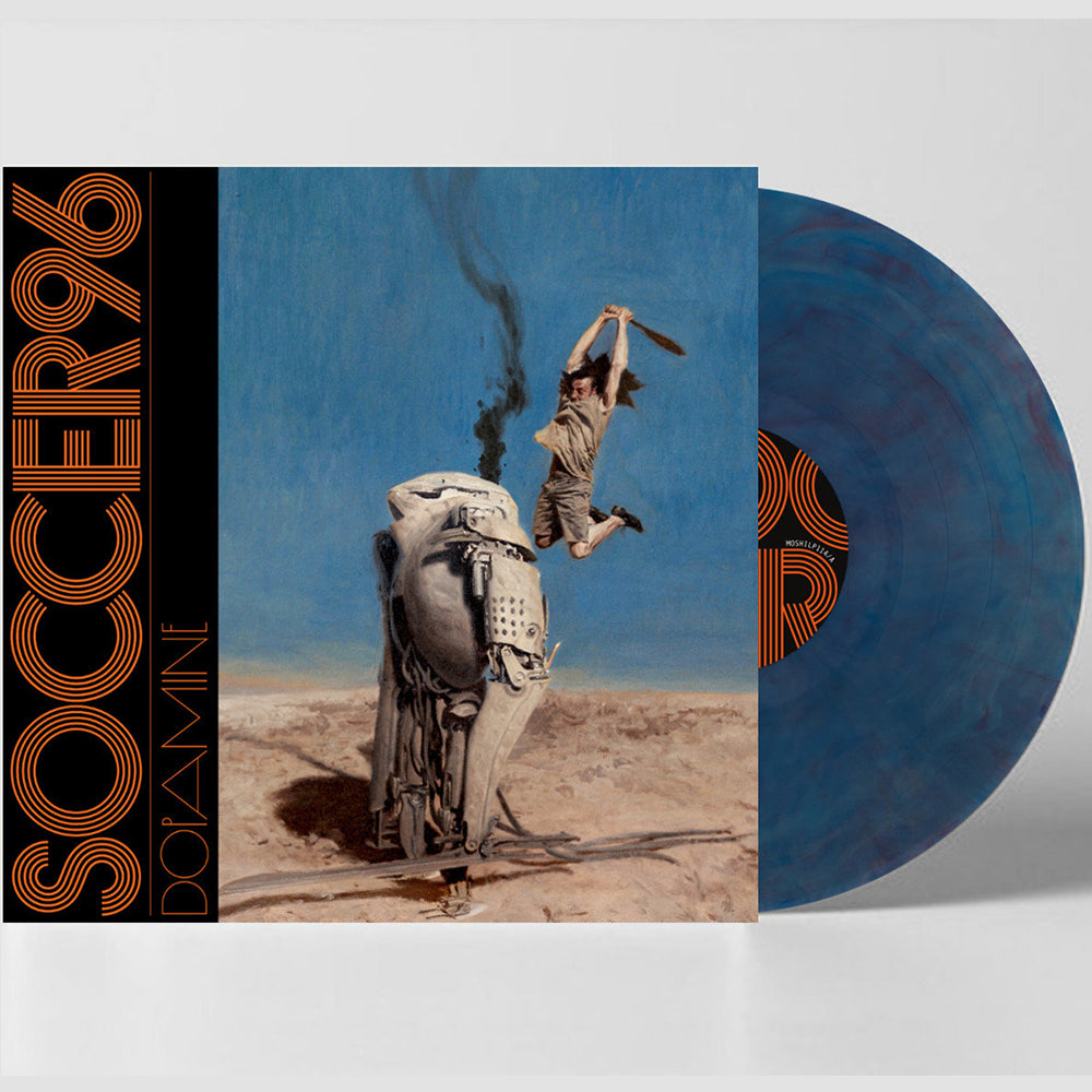 SOCCER96 - Dopamine - LP - Transparent Blue / Marble Brown Vinyl