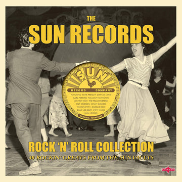 VARIOUS - Sun Records Rock 'n' Roll Collection - 2LP - Orange Vinyl