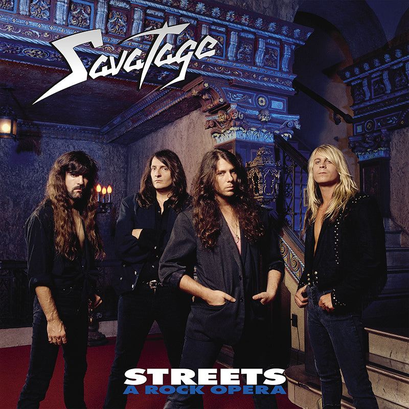 SAVATAGE - Streets - A Rock Opera (Collector's Ed.) - 2LP - Gatefold 180g Ocean Blue Vinyl