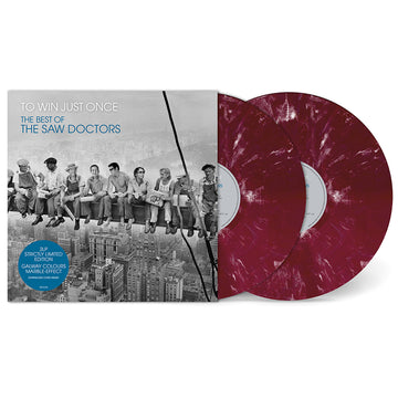 THE SAW DOCTORS - To Win Just Once - The Best Of... - 2LP - Maroon & White 180g Vinyl