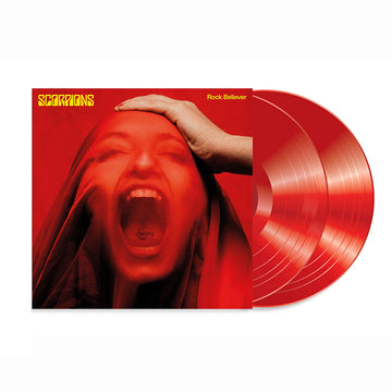 SCORPIONS - Rock Believer (UK Exclusive Repress) - 2LP - Deluxe Gatefold Ed. 180g Red Vinyl