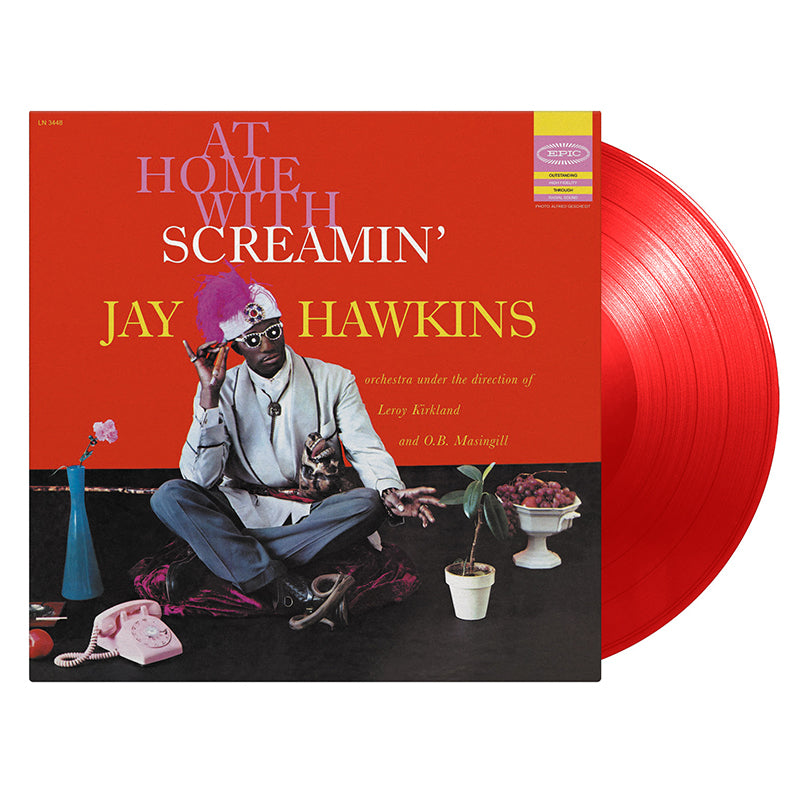 SCREAMIN' JAY HAWKINS - At Home With Screamin' Jay Hawkins - LP - 180g Red Vinyl