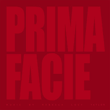 REBECCA LUCY TAYLOR (AKA SELF ESTEEM) - Prima Facie - Original Theatre Soundtrack - LP - Red Vinyl