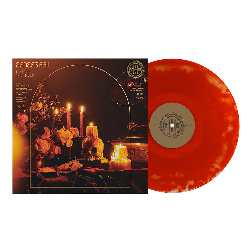 SENSES FAIL - Hell Is In Your Head - LP - Cloudy Blood Red Vinyl