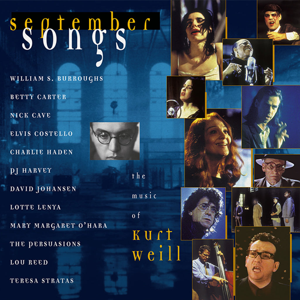 VARIOUS - September Songs - The Music Of Kurt Weill - 2LP - 180g Translucent Blue Vinyl