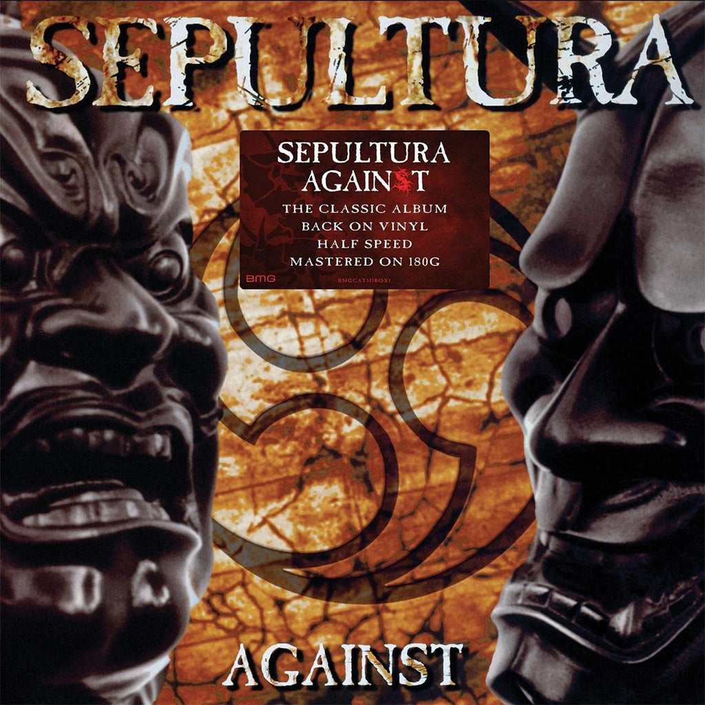 SEPULTURA - Against (Half-Speed Mastered 2022 Reissue) - LP - 180g Vinyl