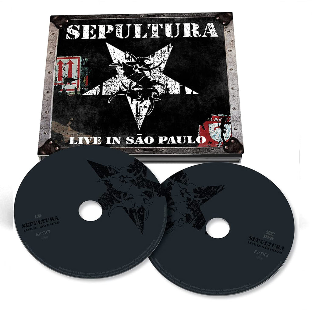 SEPULTURA - Live in São Paulo (2022 Reissue) - CD + DVD
