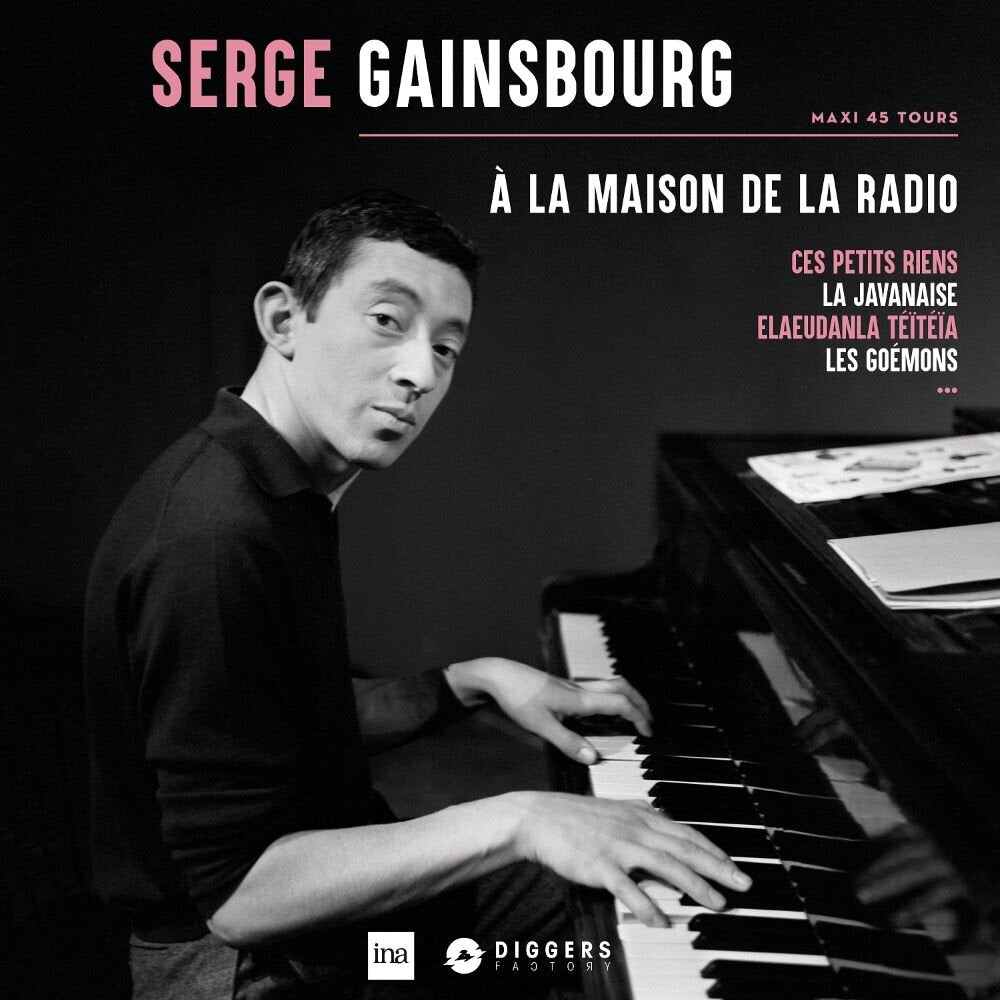 SERGE GAINSBOURG - A La Maison de la Radio (LRSD 2020) - Limited Black Vinyl