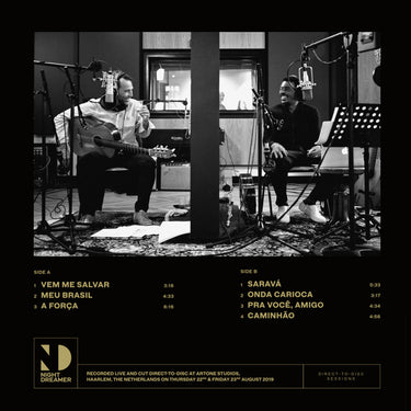 SEU JORGE AND ROGE - Night Dreamer Direct-To-Disc Session - LP - 180g Vinyl