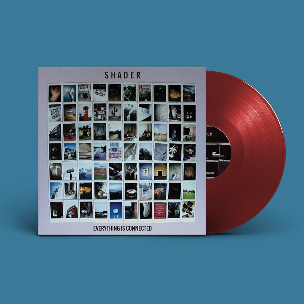 SHADER - Everything Is Connected - LP - Berry Colour Vinyl