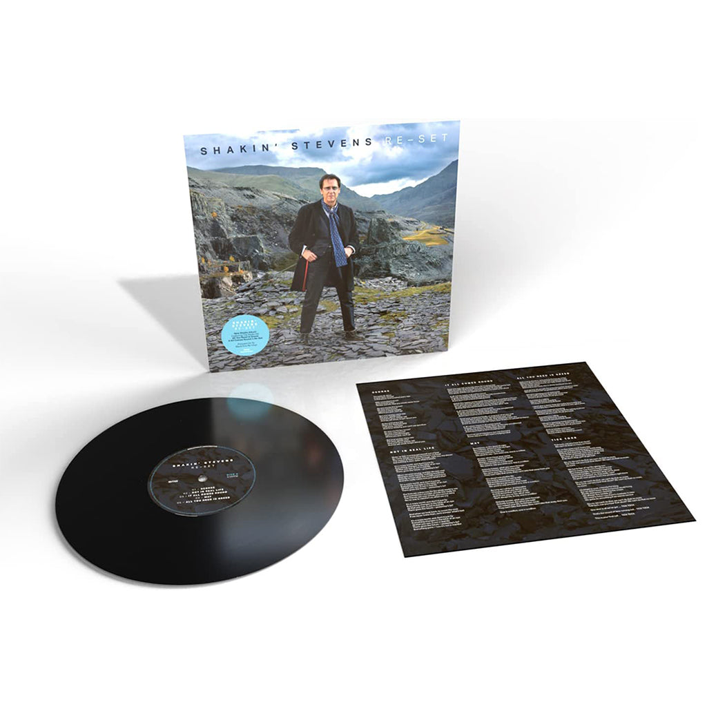 SHAKIN' STEVENS - Re-Set - LP - Black Vinyl