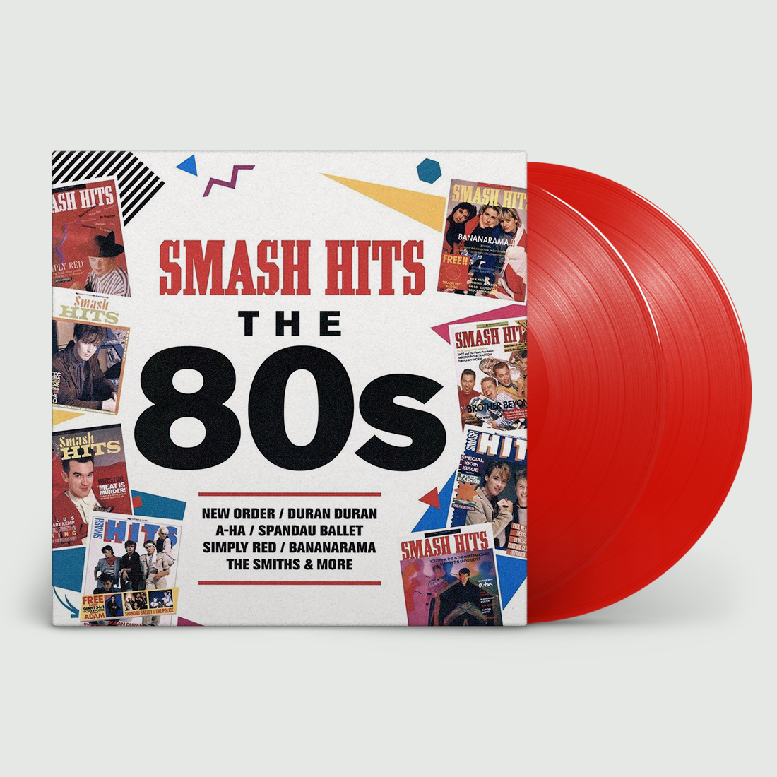SMASH HITS - The 80s - 2LP - Limited Transparent Red Vinyl [NAD-OCT10]
