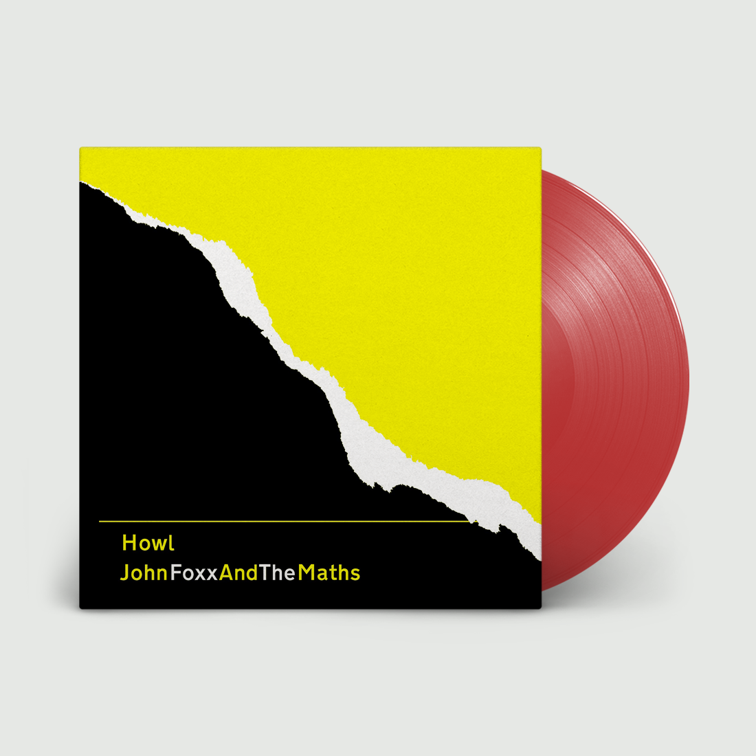 JOHN FOXX AND THE MATHS - Howl - LP - Limited Red Vinyl