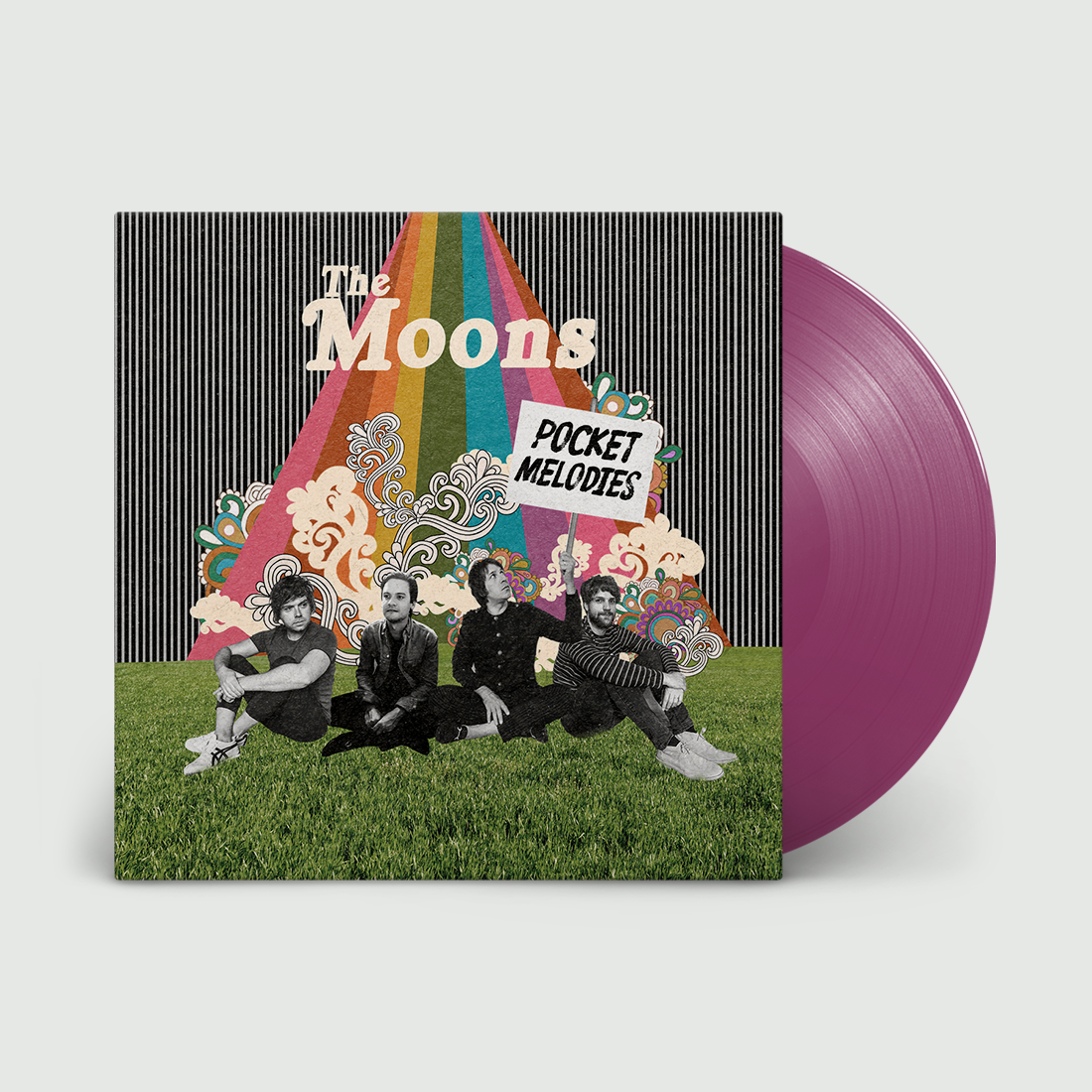 THE MOONS - Pocket Melodies - LP - Limited Purple Vinyl