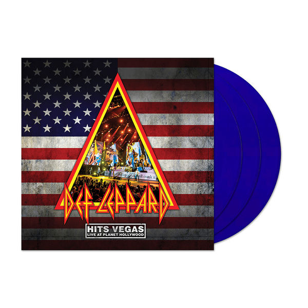 DEF LEPPARD – Hits Vegas – 3LP – Limited Blue Vinyl