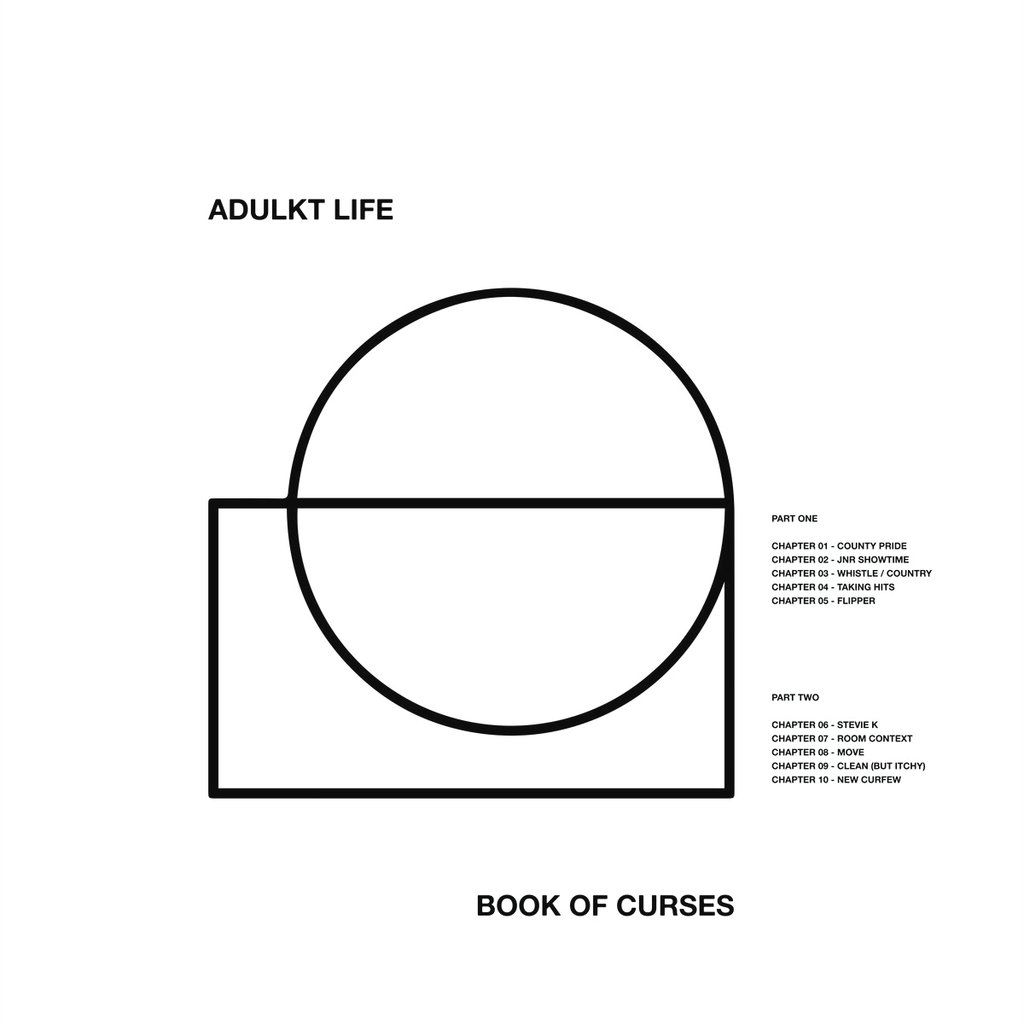 ADULKT LIFE - Book Of Curses - LP - Limited White Vinyl