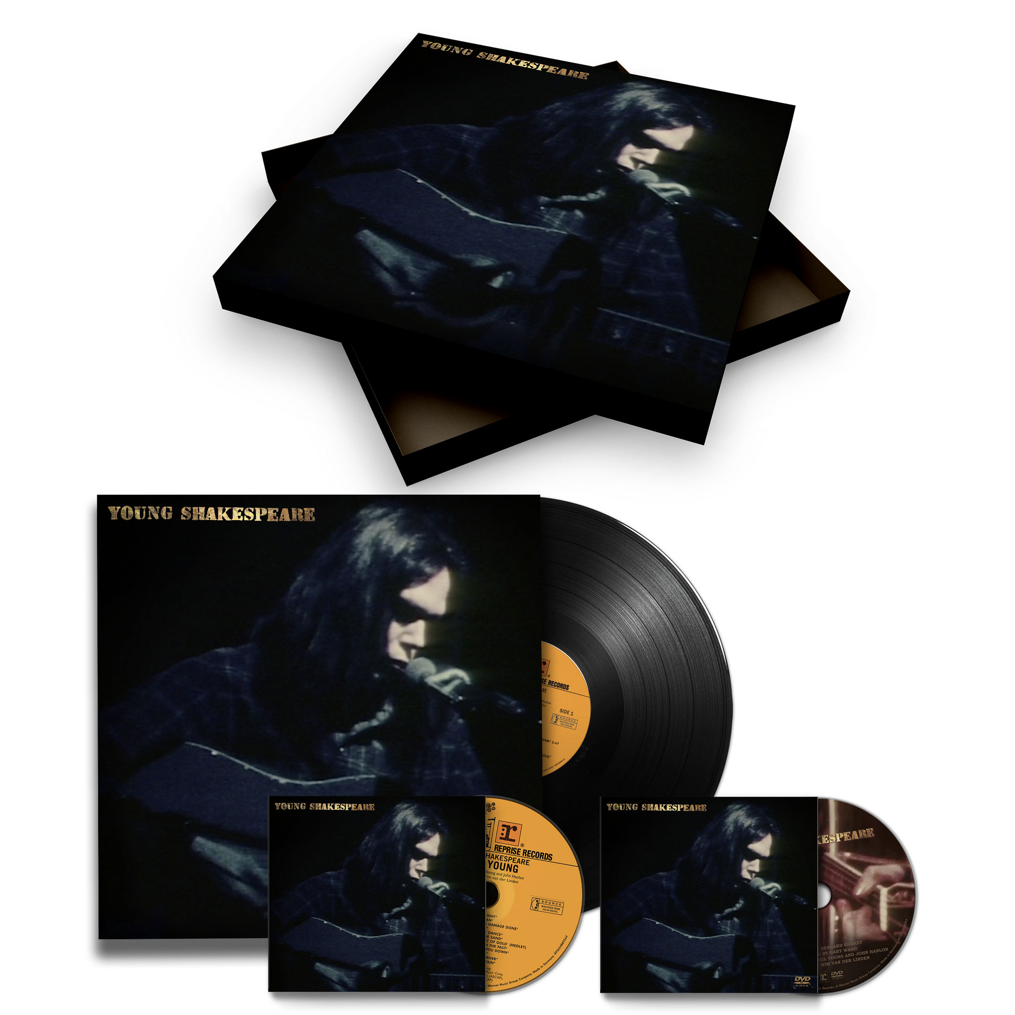 NEIL YOUNG - Young Shakespeare - LP/CD/DVD - Deluxe Boxset