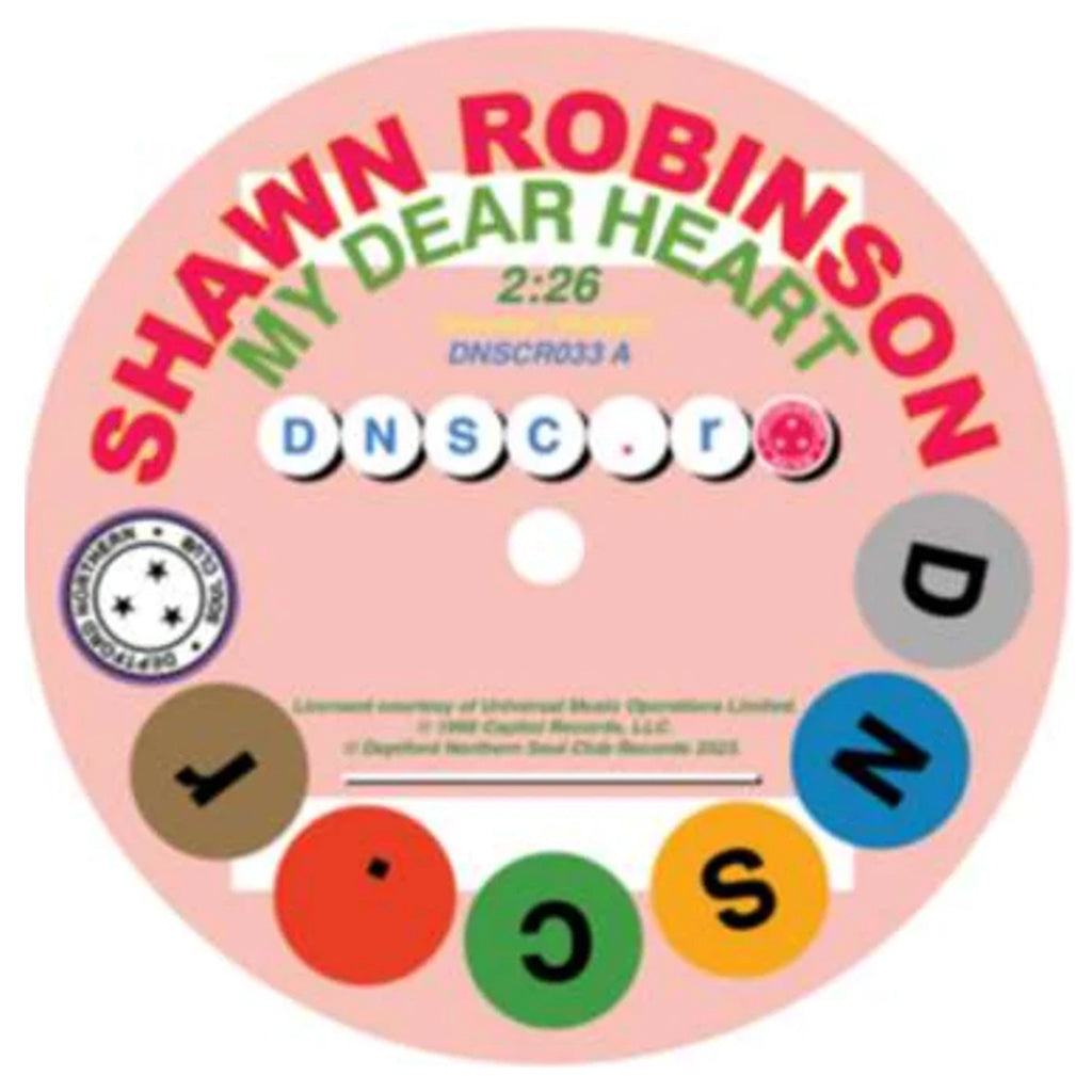 SHAWN ROBINSON / BESSIE BANKS - My Dear Heart / I Can’t Make It (Without You Baby) - 7" - Vinyl