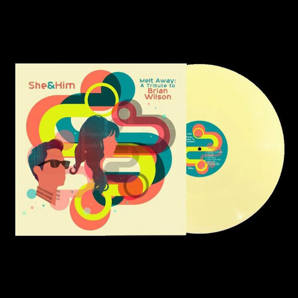 SHE & HIM - Melt Away: A Tribute to Brian Wilson - LP - Yellow Vinyl