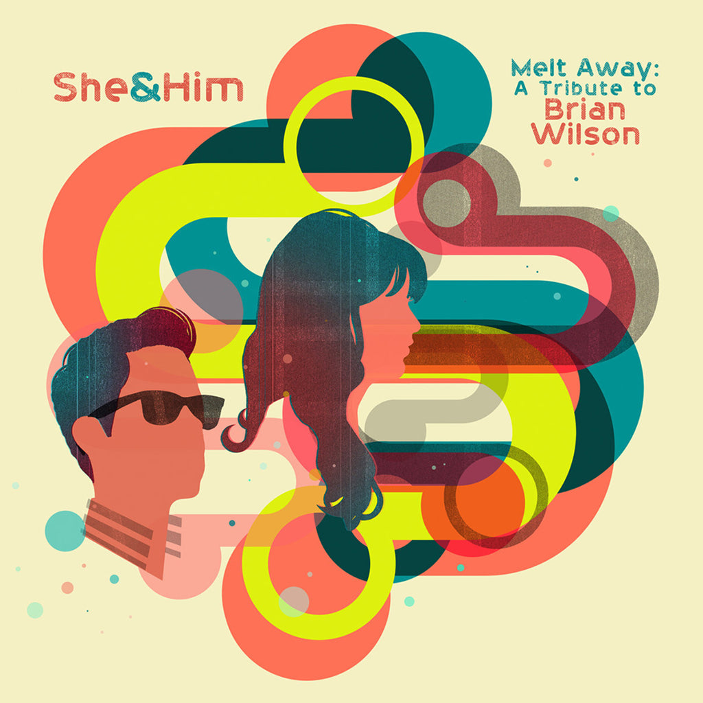 SHE & HIM - Melt Away: A Tribute to Brian Wilson - LP - Yellow Vinyl