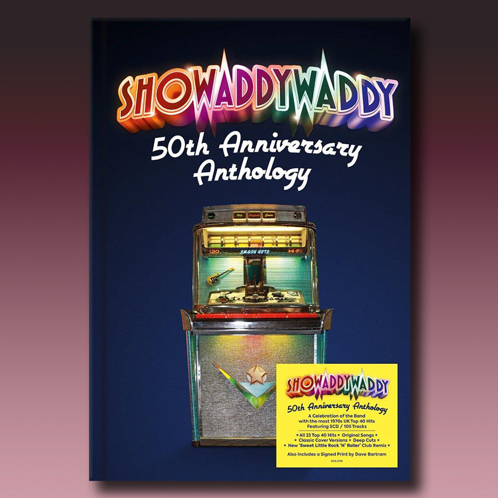 SHOWADDYWADDY - 50th Anniversary Anthology (SIGNED Edition) - 5CD - Mediabook [FEB 24]