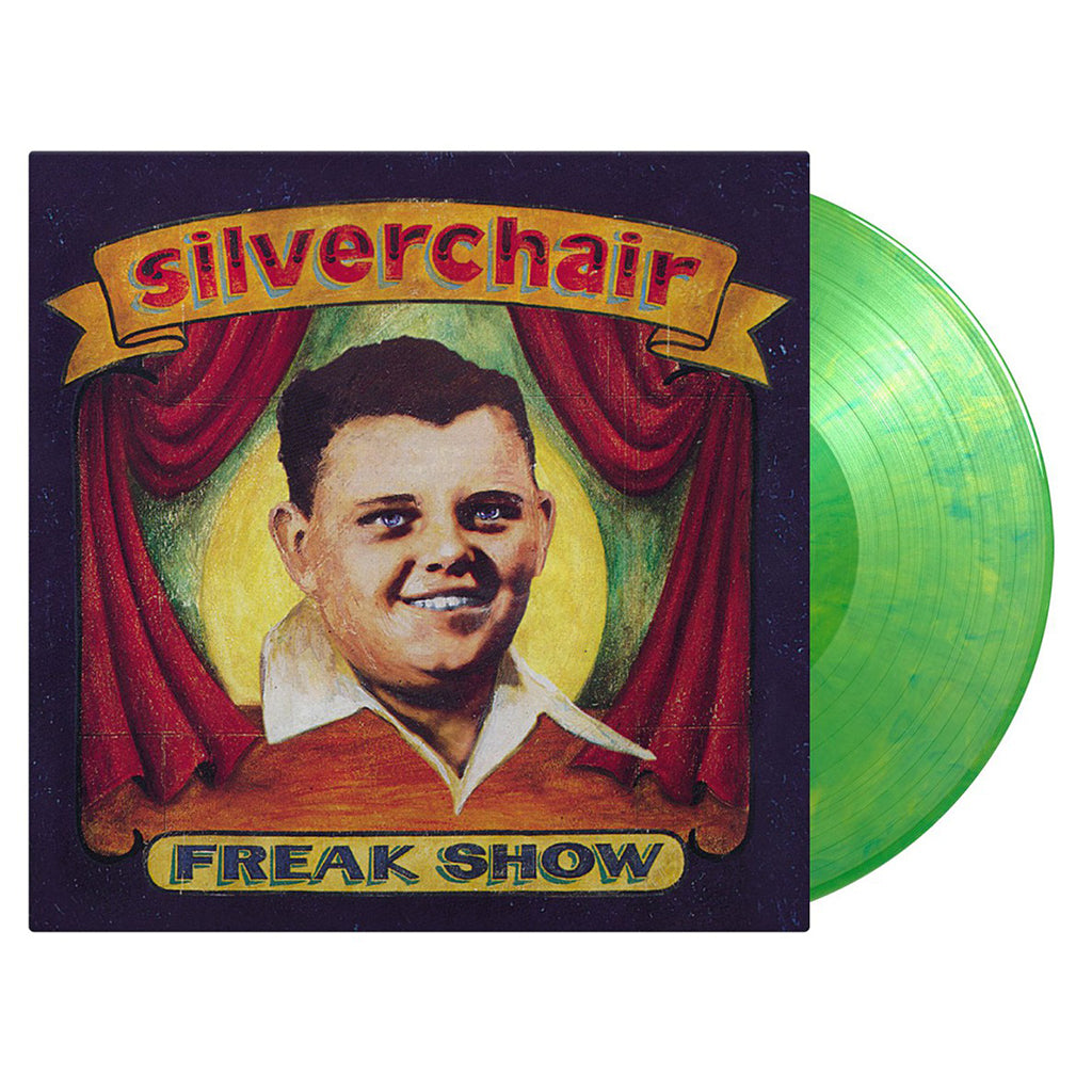 SILVERCHAIR - Freak Show (2022 Reissue w/ Poster) - LP - 180g Yellow & Blue Marbled Vinyl